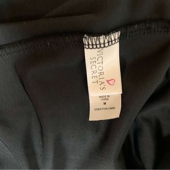 Victoria’s Secret black velvet and lace bodysuit medium - Picture 6 of 6